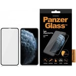 PanzerGlass Case Friendly -skärmskydd, iPhone X / Xs / 11 Pro, svart