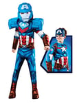 Rubies Costume officiel Marvel Captain America Mech Strike pour enfant, déguisement de super-héros pour enfant, taille L