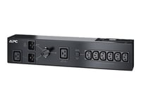 Apc Service Bypass Panel - Kraftdistributionsenhet (Kan Monteras I Rack) - Ac 230 V - 3000 Va - Ingång: Iec 60320 C20 - Utgångskontakter: 8 - 2U - Svart - För P/N: Ar3003, Ar3003sp, Srt1000rmxli, Srt1000rmxli-Nc, Srt2200xli-Kr, Srt5krmxlw-Tw
