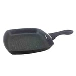 Sovereign Stone Non-Stick Induction Griddle Pan - Frying Pan with Stay Cool Handle (Marble Effect, 25cm)