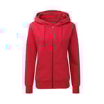 Asquith Womens Zip Through Organic Hoodie - Bright Ocean / XXL