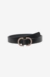 Only Carmakoma - Bälte carZoey Glitter PU Jeans Belt Acc - Svart