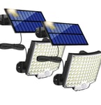 Solgatu lampor, 106 LED-lampor, rörelsesensor,2 Nej Fjärrkontroll