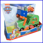 NEW Paw Patrol Deluxe Rocky Reuse It Truck with Figure & Tools ** FREEPOST **