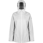 Regatta Hamara II Waterproof Shell Jacket - White, Size 22