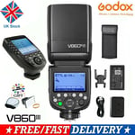 Godox V860III-F 2.4G TTL HSS 1/8000s Camera Flash Speedlite+Xpro-F For Fuji UK