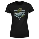 Jurassic Park Raptors On Tour Stroke Women's T-Shirt - Black - XXL