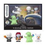 Little People Collector Disney Tim Burton’s The Nightmare Before Christmas Special Edition Set for Adults and Fans, 4 Figures, HNW96