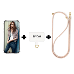 Boom Galaxy J4 Plus Skal med Halsband - Rosa - TheMobileStore Necklace Case