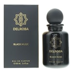 Delroba Black Musk For Men Eau de Parfum 100ml Men Spray
