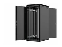 Lanview By Logon Data Line - Rack Skåp - 600 X 800 Mm, Data Line - Fristående - Svart - 26U - 19"