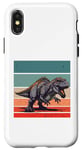Coque pour iPhone X/XS Tyrannosaure Rex paléontologue Dinosaure rugissant Indominus