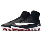 Nike Mercurial Victory VI DF Agpro, Chaussures de Football Homme, Noir (Black/White/DK Grey/Univ Red), 46 EU