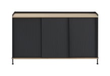 Enfold Sideboard 148 cm - Oiled Oak/Anthracite Black