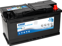 EXIDE Dual AGM EP800 95Ah start og forbruksbatteri