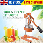 Hand Press Juicer Manual Fruit Juicer Juice Squeezer Machine Citrus Orange Lemon