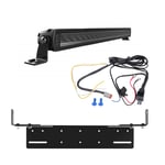 Strands Ekstralys Siberia SR 22 - Flat / 56 cm 59W Ref. 50, 1 stk. sett med justerbar holder