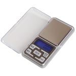 HIGHKAS Mini Jewelry Scale Mini Jewelry Electronic Scale Gold Weighing 0.01G Gram Weight Medicinal Tea Food Scale Precision Mini Balance-100G/0.01G 1125 (Color : 300g/0.01g)