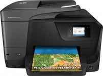 HP OfficeJet Pro 8710 All-in-One Printer Termisk blekk-dyse A4 4800 x 1200 DPI 22 ppm Wi-Fi