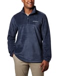 Columbia Men's Steens Mountain Half Zip Fleece Pullover Sweater, Collegiate Navy, Large