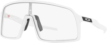 Oakley Eyewear Sutro Matte White Clear Photochromic Sunglasses, Matte White