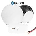 Bluetooth Ceiling Speaker Kit - BT20 Amplifier with PD NCSS6 6.5" Speakers