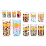 Bodum Förvaringsburkar 4 x 0,25 / 3 x 0,6 / 3 x 1L / 2 x 2L PRESSO