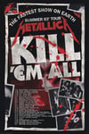 empireposter Metallica Kill´em All 83 Tour Poster Heavy Metal, Hard Rock 61 x 91,5 cm