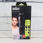 Braun MGK3225 hair & beard trimmer, shaver, washable, rechargeable battery black
