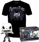 Figurine Funko Pop - L'étrange Noël De M. Jack [Disney] N°808 - Jack Skellington (Glow In The Dark) - T-Shirt