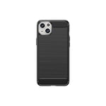 Carbon Case Skal iPhone 15 Plus - Svart