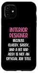 Coque pour iPhone 11 Designer d'intérieur drôle, designer d'intérieur féminin