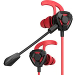 G9 red G20-Écouteurs de jeu 3.5mm pour Pubg PS4 CSGO, casque de jeu 7.1 avec micro, contrôle du volume, universel, PC Gamer, sauna, téléphone G6/9 ""Nipseyteko