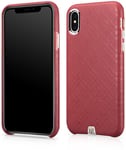 iCarer Luxury Cover - Skal - iPhone X/Xs - Röd