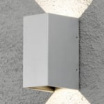 Konstsmide LED-ulkoseinävalaisin Cremona 8 cm harmaa