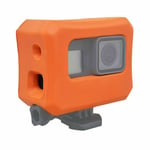 Orange Floating Floaty Float Case Cover for GoPro Hero 5, 6 & 7 Action Camera