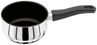 Judge Vista J201A Stainless Steel Non-Stick Milk Pan 14cm 900ml, Induction Ready, Oven Safe, 25 Year Guarantee