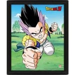 Dragon Ball Z Cadre 3d Lenticulaire Fusion