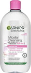 Garnier Micellar Cleansing Water, Gentle face Cleanser & 700 ml (Pack of 1) 