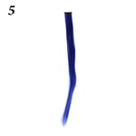 2 Pcs 36 Colors 22'' Hair Extension Single Clip Hairpieces 5