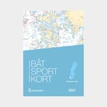 Sjöfartsverket Båtsportkort Västkusten södra, Måseskär - Kullen (Utgåva 2021 ej senaste utgåvan)