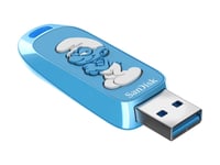 Sandisk Smurfs - Brainy Smurf Edition Usb Flash-Enhet - 64 Gb - Usb 3.2 Gen 1
