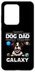 Coque pour Galaxy S20 Ultra Best Dog Dad In The Galaxy Brittany Dog Puppy Dogs Lovers