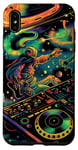 Coque pour iPhone XS Max Galactic DJ : des rythmes de danse cosmiques extraterrestres