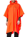 Fjällräven FJÃ„LLRÃ„VEN Men's Poncho Jacket, Safety Orange, One Size UK