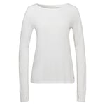 Reebok Women's Workout Ready Supremium Long Sleeve T-Shirt, White, L