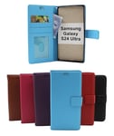 New Standcase Wallet Samsung Galaxy S24 Ultra 5G (SM-S928B/DS) (Svart)