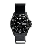 OXYGEN - Men's wristwatch - Moby Dick Black - EX-D-MBB-44-NN-BL