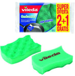 ÉPONGES VILEDA ONDULÉES 2+1 MILLEUSAGES 28 CF