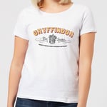 Harry Potter Gryffindor Team Quidditch Women's T-Shirt - White - XXL